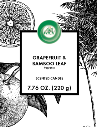 AIR WICK® Candle - Grapefruit & Bamboo Leaf